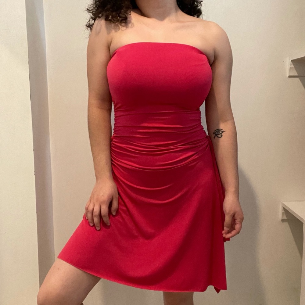Y2K Hot Pink Dress